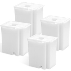 4pcs Waste Ink Pad Replacement, Ink Tank Maintenance Box with Absorbent Sponge for EPSON Ecotank ET-2800 ET-2803 ET-4800 L3110 L3250