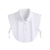 Acramy Women's Fake Collar Removable Dickey Collar Blouse Collar Insert