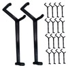 LALAFINA 40pcs Adjustable Plastic Branch Spreaders for Fruit Trees Twig