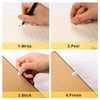 2940 Pcs Small White Label Stickers 13 X 9 mm