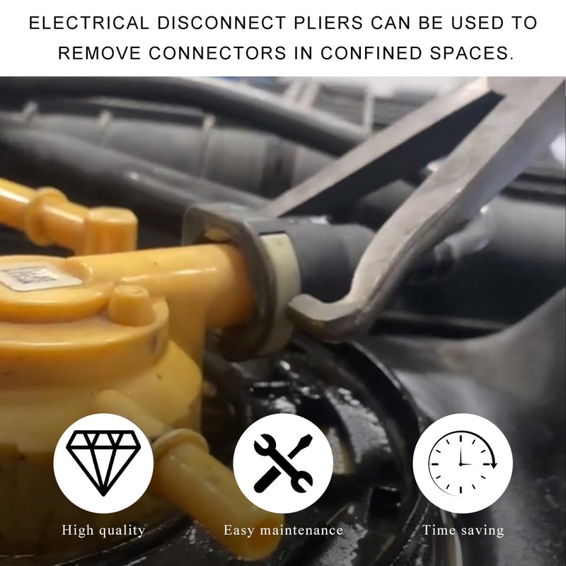 JUSTTOP Electrical Disconnect Pliers, 37960 Automotive Fuel Line Petrol Clip