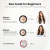 AIMIKE Round Brush for Blow Out, Extra Long Round Hair