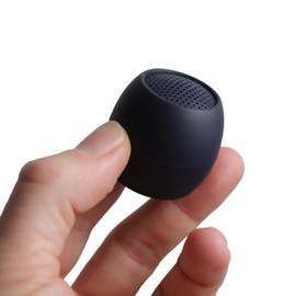 Boompods Zero Ocean Mini Portable Bluetooth Speaker - Wireless Speakers, IPX6 Waterproof, 5+ Hr Playtime, Small Outdoor Speaker with Microphone & Dual Pairing Option, for Shower & Travel, Black