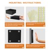 54 Pack Sound Proof Foam Panels |12"×12"×1" Quick-Recovery Soundproof Wall