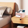 MultiFunctional Tissue Holder Dispenser, Tissue Box Cover with Storage,desktop storage