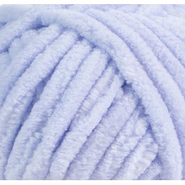 Lukche Velvet Chenille Blanket amigurumi Yarn for Crocheting and Knitting Super Bulky 100 gr (75,4 yds) (Yarn Thickness 8 mm) (Lilac) 1