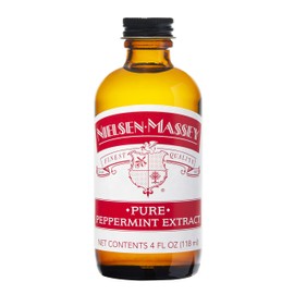 Nielsen-Massey Pure Peppermint Extract for Baking and Cooking, 4 Ounce Bottle