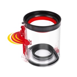 WYWY.cubeta de Repuesto para aspiradora Dyson V10 y cubeta de Polvo, cubeta pequeño Compatible con Dyson Parte No.969509-02