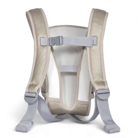 KikkaBoo MYRA Baby Carrier Backpack, Ergonomic, Width & Adjustable Straps, Hands-Free, 3 Carrying Positions, Up to 9 kg, Lightweight, Breathable Mesh, Beige