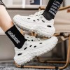 RAIN51 남녀공용 2컬러 애슬레틱 루프 펀칭 레인슈즈 RAIN51 [블랙/250mm] Unisex 2-Color Athletic Loop Punching Rain Shoes RAIN51 [Black/250mm]