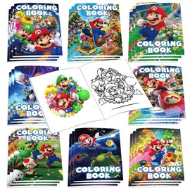 QWAERPLPN 24PCS Coloring Books Bulk for Kids Mini DIY Drawing Book Set for Party Favors Birthday Gifts Party Favors Class Activity Supplies Decorations