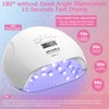 NAILGIRLS 150W UV LED Nail Lamp with Auto Sensor -