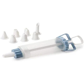 MAAJ® GARNIERSPRITZE EINHAND MIT 8 STÜCL TÜLLEN DEKORIERSPRITZE