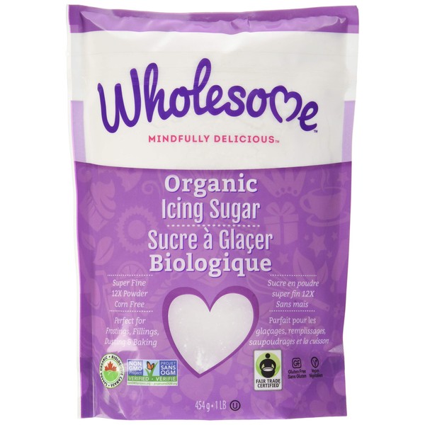 Wholesome Sweeteners, Organic Powdered Sugar, 1 lb