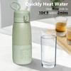 Portable Bottle Warmer for Travel - Super Fast Charging &