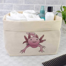 Azeeda Large 'Axolotl' Canvas Organiser/Storage Bag (OR00013985)
