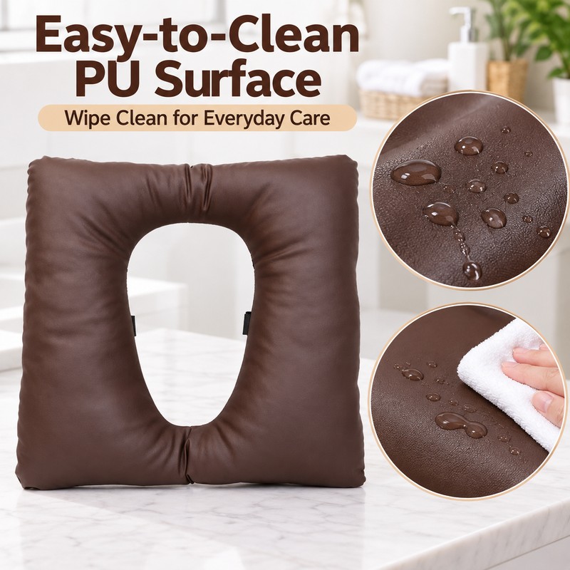 Bedridden Elderly Toilet Seat Cushion for Bedside Toileting – Soft