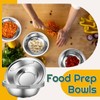 Tioncy 20 Pack Small Mixing Bowls, 6.3 Inch Stainless Steel