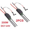Unbranded Brushless Motor Driver BLDC ESC Speed Controller 2pcs 3-phase
