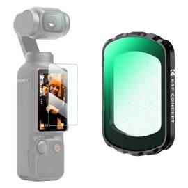 K&F Concept Magnetic Filter for DJI OSMO Pocket 3, Black Mist, 1/8 Soft Effect, Magnetic Adsorption, Convenient Installation, Contrast Adjustment, AGC Optical Glass, 28 Layer Nano Coating, Waterproof