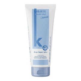 Salerm Cosmetics Mascarilla Tratamiento Profundo con Keratina, Anti-Frizz, 200ml Alta Tecnología Europea Incluye Regalo