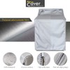 Mr.You Washing Machine Cover for Top Load Machine,Washers/Dryers Cover with