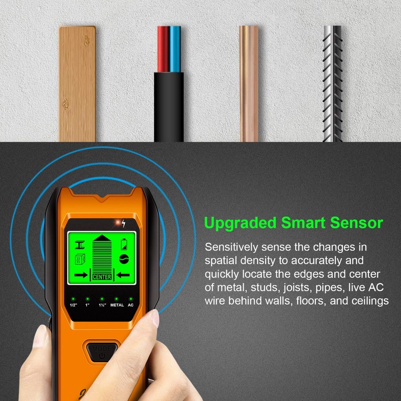 Stud Finder Wall Scanner, 5 in 1 Multifunction Stud Locator