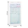 Batrical Guest Checks Server Note Pads 600 Sheets With Carbonless
