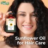 Organic Zing Sunflower (Helianthus) Oil | Pure & Natural Carrier