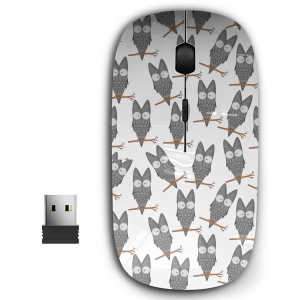 2.4G Ergonomic Portable USB Wireless Mouse for PC, Laptop, Computer,