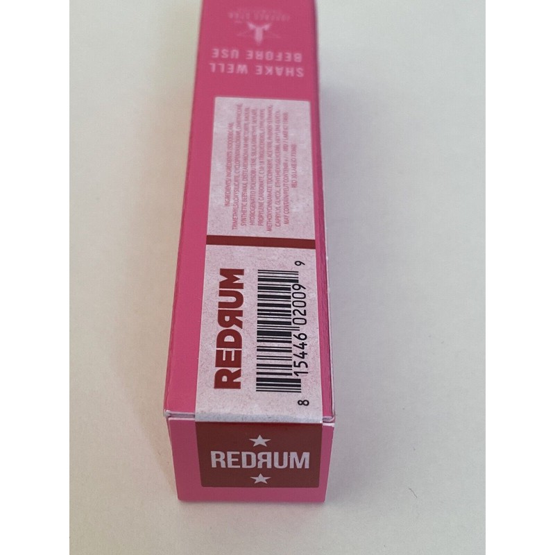 JEFFREE STAR ~ REDRUM~ VELOUR LIQUID LIP ~ 0.19oz NEW