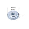 uxcell Round Knurled Thumb Nuts Conector Lock Adjusting Nuts, M6