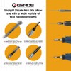 GYROS 20 PCS Mini Twist Drill Bit Set #61 to