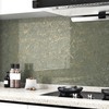 Wallderful Gradient Gray Gold Marble Wallpaper Green Grey Kitchen Countertop
