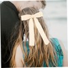 Beavorty 2pcs Hair Bows: Big Bowknot Clips Barrettes Cute Spring