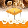 Brooder Heater for Chicks, 10 x 10 Inches Chicken Brooder