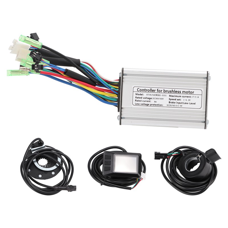 36V/48V 350W Electric Motor Controller Kit 17A Brushless Motor Controller