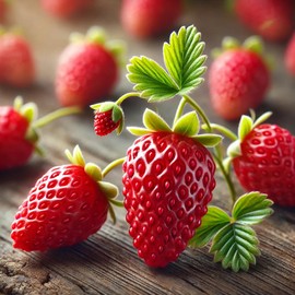 22Day Seeds: Seeds Alpine Strawberry Alexandria/Everbearing/All Year Round/Non GMO/Heirloom
