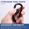 Limnyves 3pcs SDS Shank Bit Holder Keychain Quick Change Extension