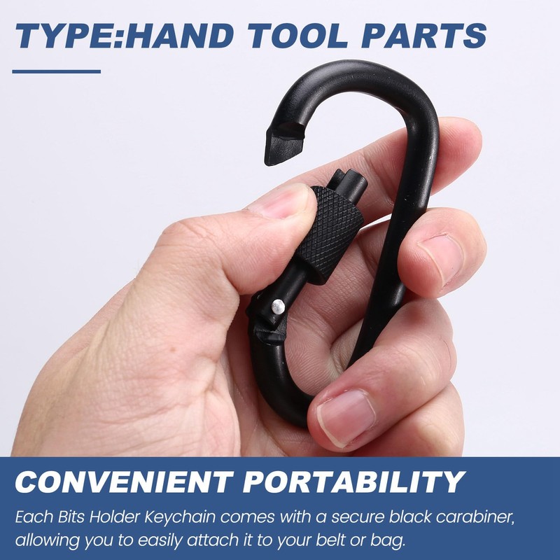 Limnyves 3pcs SDS Shank Bit Holder Keychain Quick Change Extension