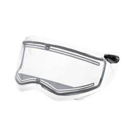 Polaris Double Lens Electric Shield for Modular Adult Helmet, For ATV, UTV, Side by Side Riding, DOT Approved, Clear, 2861235