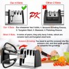 Knife Sharpeners, Best 4 in 1 Manual Kitchen Knives &