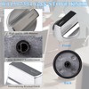 W11517334 Gas Stove Knob Compatible with Whirlpool Stove Control Knobs