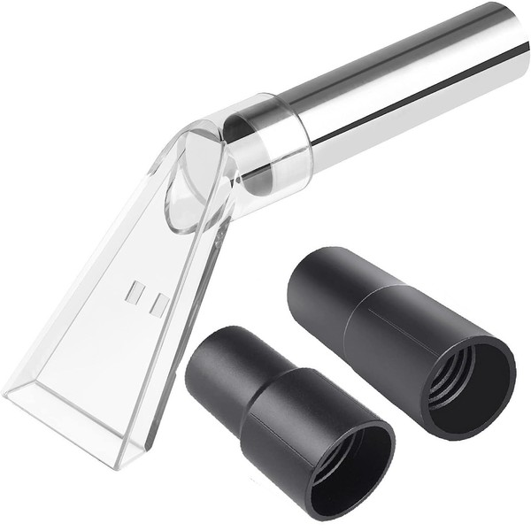 Universal Shop Vac Extractor Attachment, Hand Wand with Clear Head