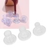 24 Pairs High Heel Protector Transparent PVC Heel Cover Repair