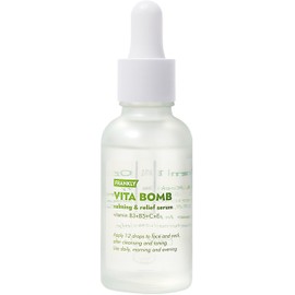 FRANKLY(フランクリー) 美容液 ビタボムセラム 30ｍL 無香料 アルコールフリー うるおい 保湿 水分 弾力 引き締め 乾燥 美肌 ハリ ツヤ肌 韓国コスメ