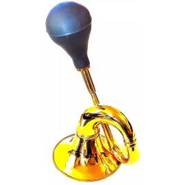 LARGE 14" Vintage Antique Brass Taxi BULB Horn Trumpet Car Clown Bulb VERY LOUD