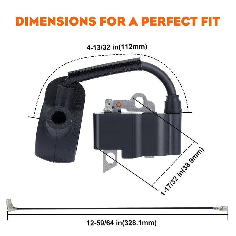 Hipa BR600 Ignition Coil for Stihl BR500 BR600Z BR700 Backpack