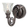 1:12 Dollhouse Wall Lamp LED Warm Lighting Vintage Look Metal