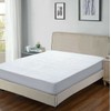100% Waterproof Terry Floral Mattress Protector, Fully Fitted Bed Sheet
